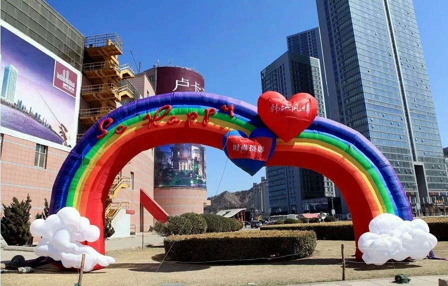 滁州爱的彩虹喷绘气模